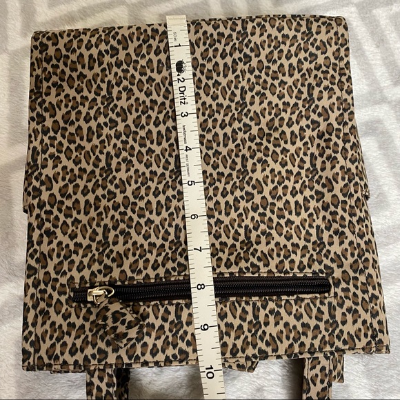 Vintage St Johns Bay leopard animal print bag - Picture 9 of 10